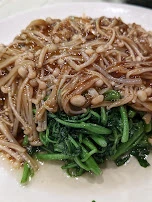 Watercress Sauteed w Enoki Mushroom
